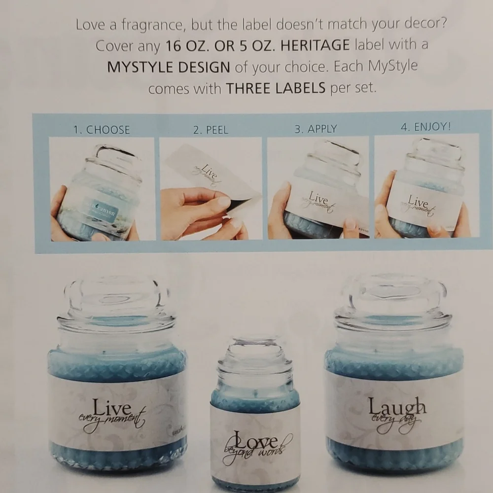 MYstyle Wild Style‎ Candle Stickers from Gold Canyon - 3 labels per pack